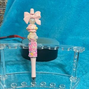 Pink Beaded Pen
